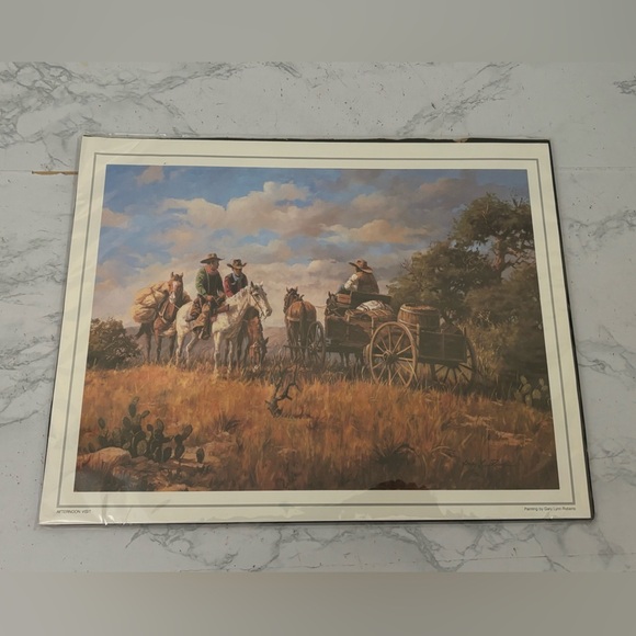 unbranded Other - Reprint Painting By Gary Lynn Roberts 14x11 Afternoon Visit​​​